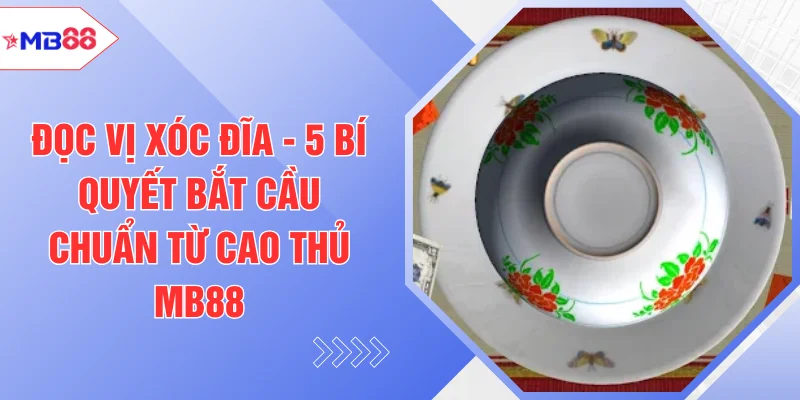 Đọc Vị Xóc Đĩa - 5 Bí Quyết Bắt Cầu Chuẩn Từ Cao Thủ MB88